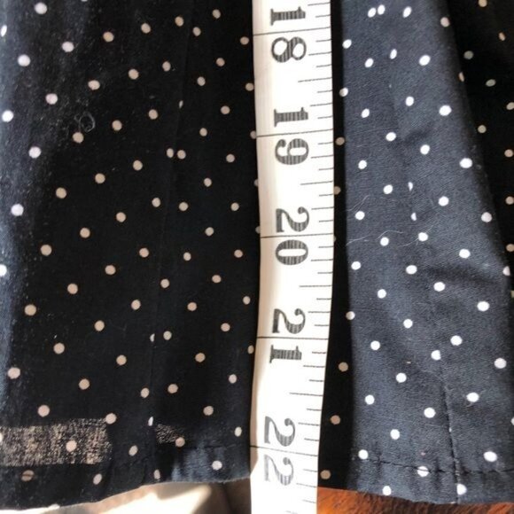Sequin Hearts Black Retro Polka Dot Dress Sz 3 - Picture 11 of 13